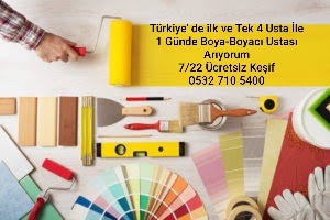 Boyacı ustası arıyorum