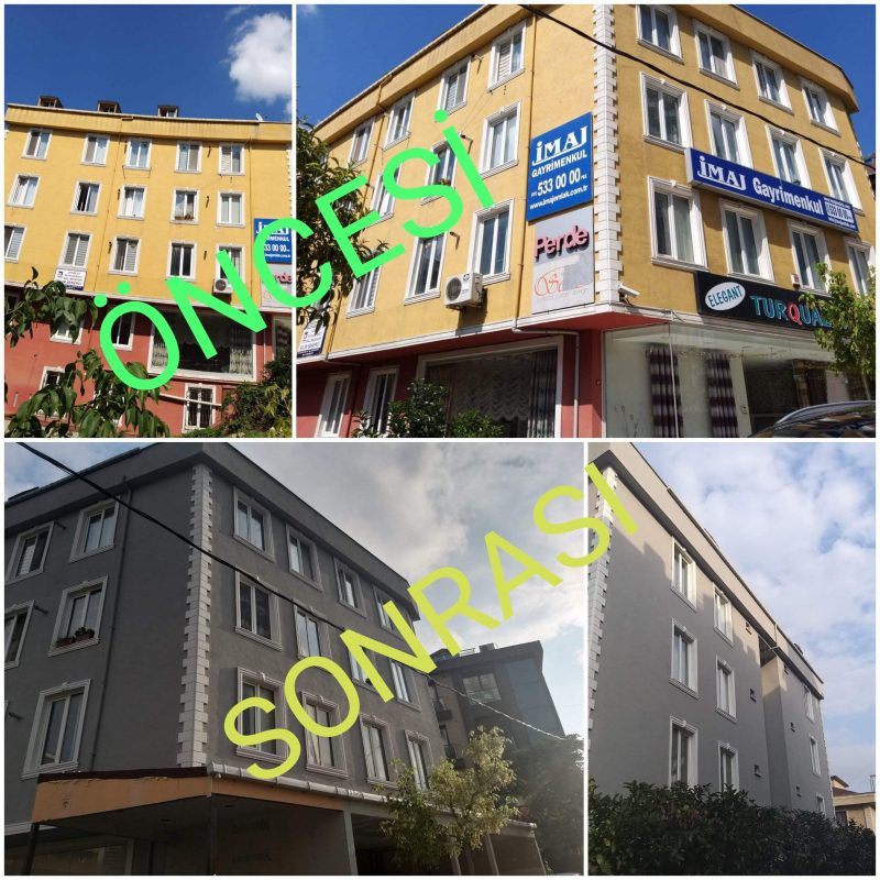 Dış cephe boyacı