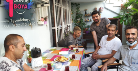 Kartal boya badana ekipleri