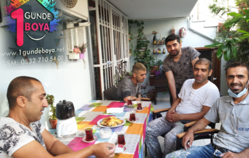 Kartal boya badana ekipleri